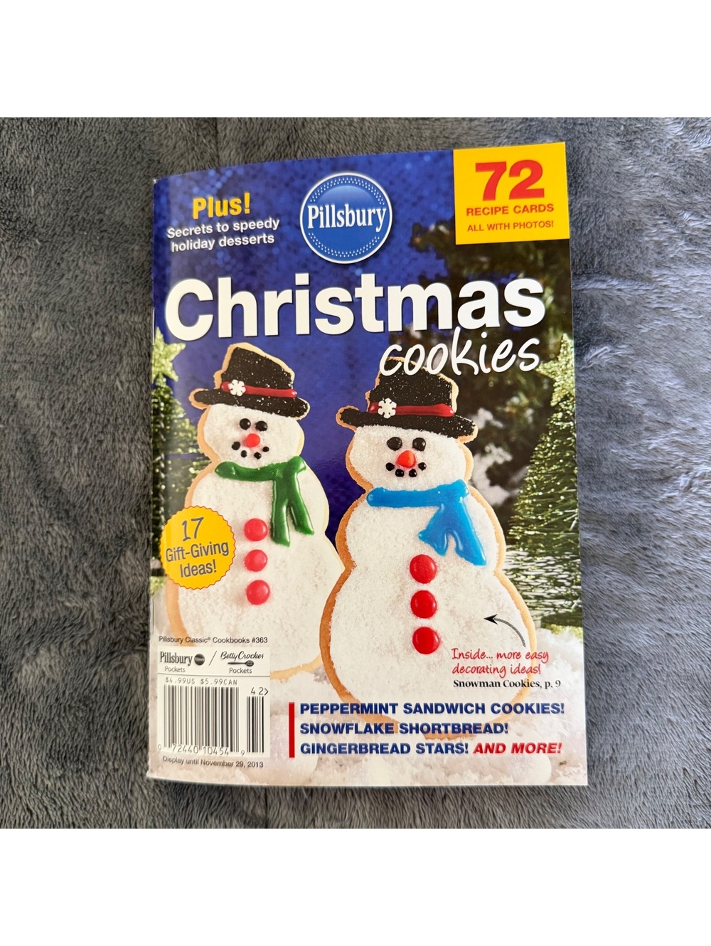 Pillsbury Christmas Cookies Recipe Cards Booklet